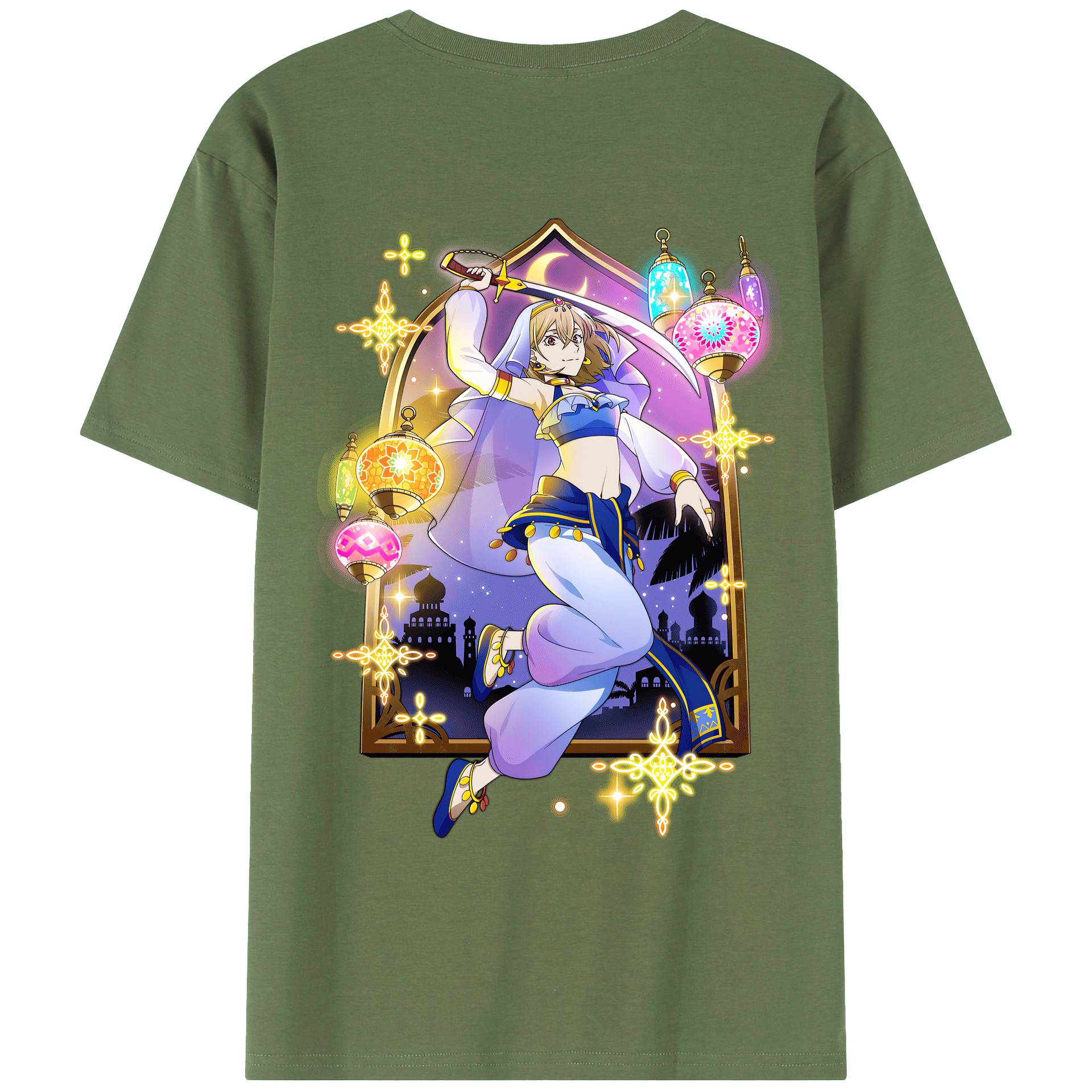 （画像用） 文豪ストレイドッグス Bungo Stray Dogs 綿100％ メンズ半袖Tシャツ（バックプリント） 通気性